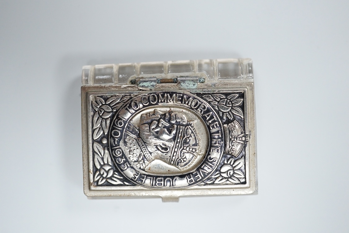 A quantity of assorted medals, an Essex crystal button, badges and ephemera